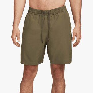 Nike Form Dri-FIT Mens 7" Unlined Running Training Gym Yoga Shorts Green 2XL